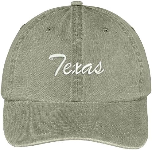Trendy Prodavnica Odjeće Texas State Vezena Niskoprofilna Podesiva Pamučna Kapa