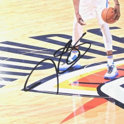 Kevin Durant potpisao 11x14 photo PSA / DNK Oklahoma City Thunder AUTOGREM mreža - autogramirane NBA fotografije