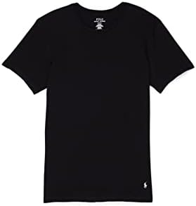 POLO RALPH LAUREN Classic Fit Crew majice za vrat-pakovanje od 6 – pamuk – ravni Hem-kratki rukavi