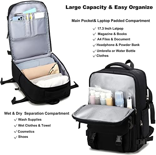 Putni ruksak za Laptop, poslovni radni ruksaci velika Fakultetska torba za žene i muškarce vodootporan Daypack