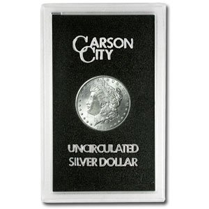 1884-CC Sjajni neobično neobični dolar Morgan - GSA držač