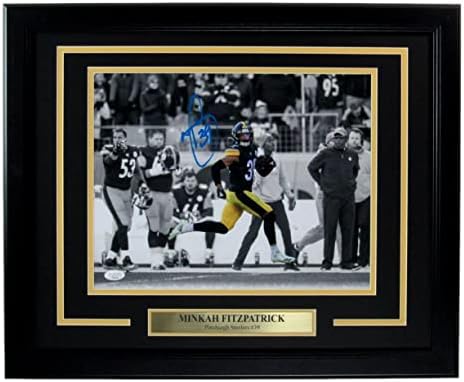 Minkah Fitzpatrick Road 11x14 photo Pittsburgh Steelers uokvireni JSA 176542 - AUTOGREME NFL fotografije