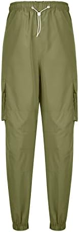 OZMMYAN teretni pantalone za muškarce Čvrsti povremeni džepovi na otvorenom ravno tipovi fitness duge hlače
