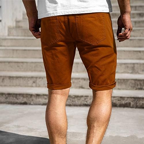 Muški kratke hlače Ljetna casual fitness brza suha široka noga labava rupa rippane sportske kratke hlače