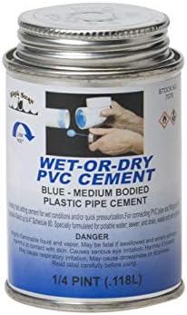 FixTureDisplays® mokri ili suhi PVC cement - srednji bod 1 pt. Svaki 07080-Blackswan-1PK-NPF