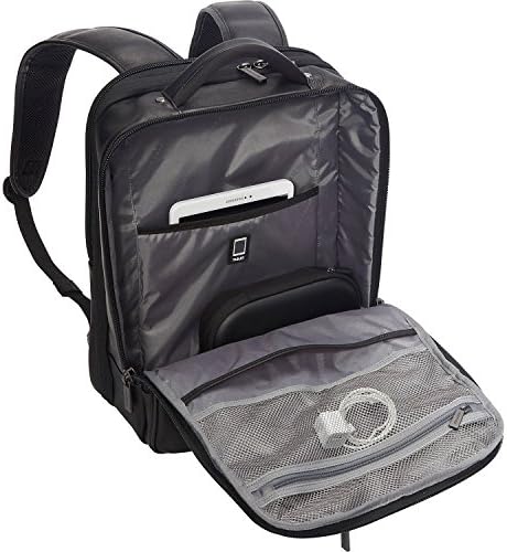 Kenneth Cole reakcija Manhattan Commuter Slim ruksak Laptop & amp; Tablet Travel, posao, crn, 16& # 34; Bagpack