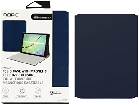 Incipio Faraday magnetski folio futrola za Samsung Galaxy Tab S2 - Maloprodajna ambalaža - tamno plava