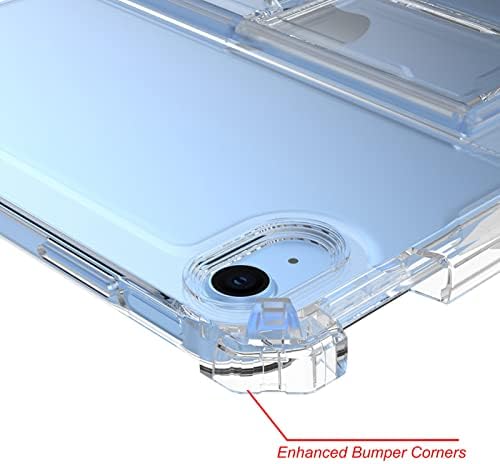 Dwaybox Case za iPad Air 2022 5. Gen / 2020 4. Gen 10,9 inča, otporni na udarce otporan na udarce sa Kickstandom,