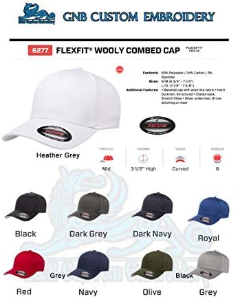 Flexfit šešir po mjeri. Flexfit 6277/6477 Bejzbol Kapa. Postavite sopstveni Logo ili dizajn