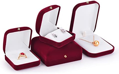 ccHuDE baršunasta Privjesna kutija ogrlica poklon torbica narukvica kutija za odlaganje nakit vitrina privjesak