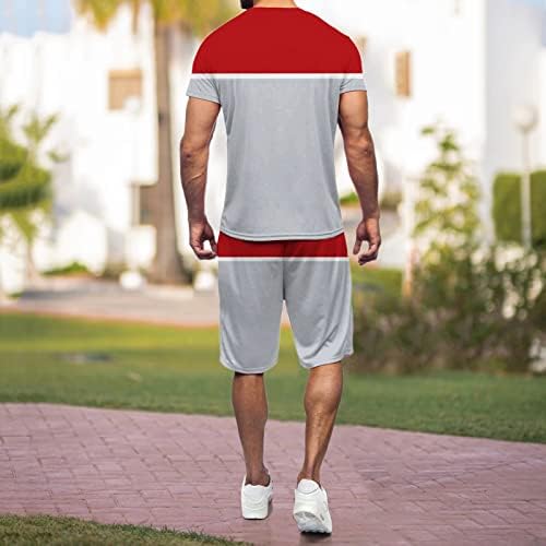 Muška odjeća postavljaju muške 2 komada atletske sportske setove majica i kratkih hlača Podesite mrežnu stazu