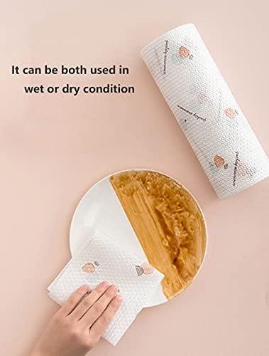 GogoDog 50 kom / kotrljanje lijenih krpe za višekratnu upotrebu mokra i suha za kuhinjske posuđe ručni ručnik