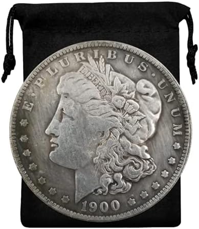 Kockea Copy 1900-Morgan Dollar Sling Coin-replika U.S Old Original Prea Morgan Suvenir Coin Lucky Coin Hobi