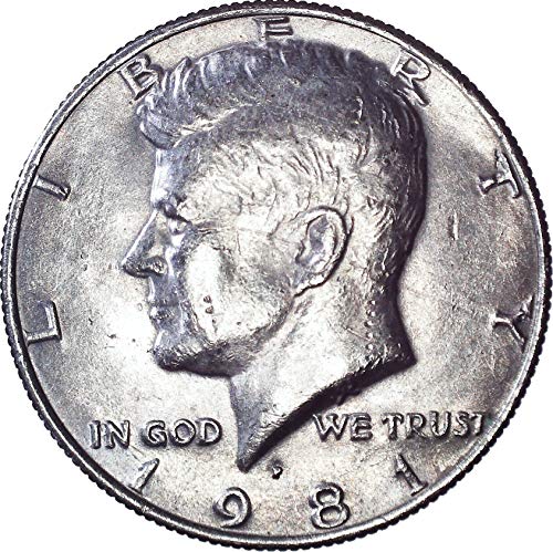 1981 P Kennedy pola dolara 50c veoma dobro