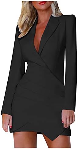 Ženski blistavi za rad Ležerne prilike za radnoj jaknu Od odijevanja Odjeća Dressy Ljeto 2 komada Blazer