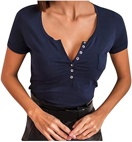Yubnlvae lagane Plus Size ljetne Crew majice za vrat za žene duksevi bez rukava modni grafički trendi Casual