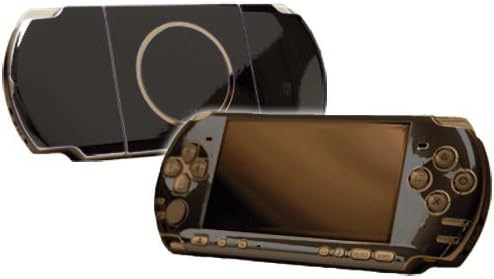 Zlatno hromirano ogledalo - vinil naljepnica Mod Komplet kože po sistemskim Skinovima-kompatibilno sa Playstation Portable 3000 konzolom