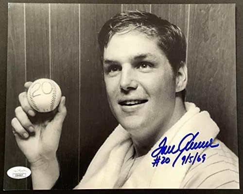 Tom Seaver potpisao je b / w photo 8x10 Bejzbol Cinci Reds Mets Autograph Hof Roy JSA - AUTOGREM MLB Photos