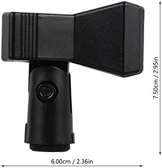 EXCEART bežični mikrofoni Bežični mikrofon 3kom univerzalni držač kopče za mikrofon držač za montiranje