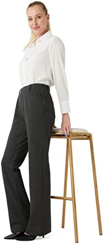 Ženske rastezljive platcu haljine uredske radne poslovne casual labavice sa džepovima 30 / 32 inseam