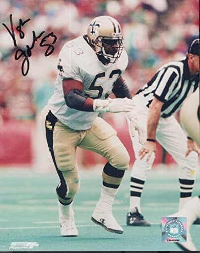 Vaughan Johnson New Orleans Saints potpisali su autogramirani 8x10 fotografija w / coa - autogramirane NFL