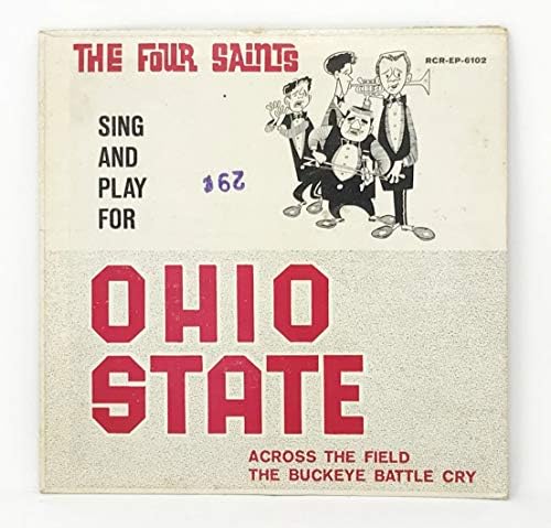 Ohio State University 1965 The Four Saints RCR-EP - 6102 OSU 45 Vinyl Record
