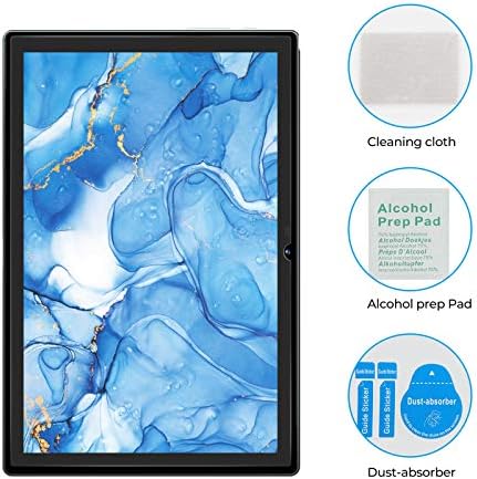 Dragon Touch tablet zaštitnik ekrana za Notepad 102 i NotePad T10M Tablet, Film od kaljenog stakla, Ultra-Clear, Visoka definicija, otporan na ogrebotine, bez mjehurića