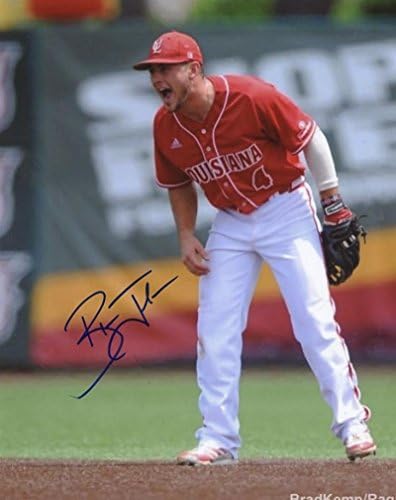 Blake Trahan Louisiana / Reds potpisali su autografiju # 4 8x10 FOTO W / COA
