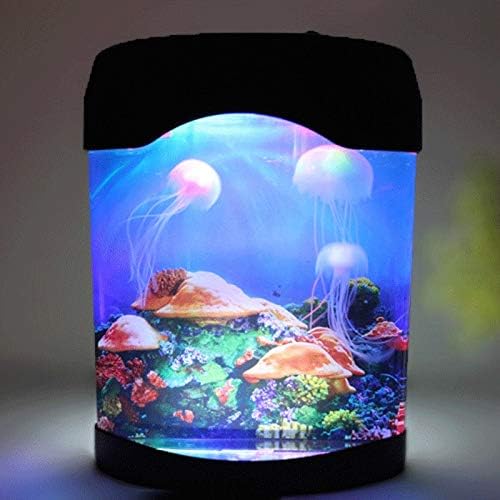 TJLSS Aquarium noćna lampica LED lagana svjetlosna umjetna svjetla za plivanje za kućni stol dekor