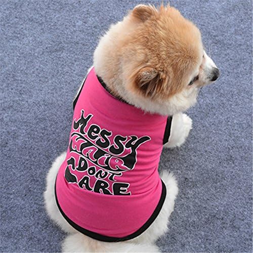 Olypet štenad za male pse Djevojka Slatka ružičasta majica smiješna fraza kućna ljubimca ženski kostim Predivan