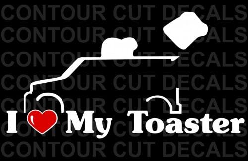 Volim svoj toster naljepnica [Automotive] .g1-O5
