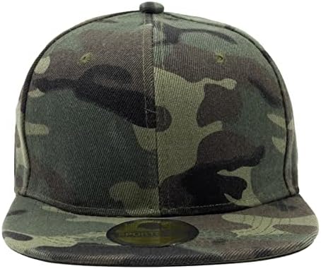 Najtalnije klasično snapback bejzbol kapa šešir hip hop stila ravna vizira za viziranje prazno pune boje kamuflage Podesiva veličina