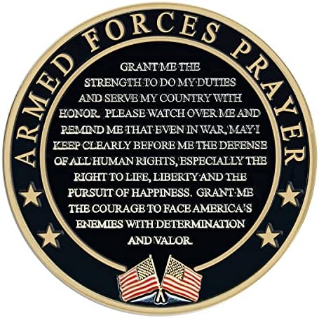 Usmc molitveni novčić - Marine Corps Valor usmc Challenge Coin - službeno licencirani - USMC poklon