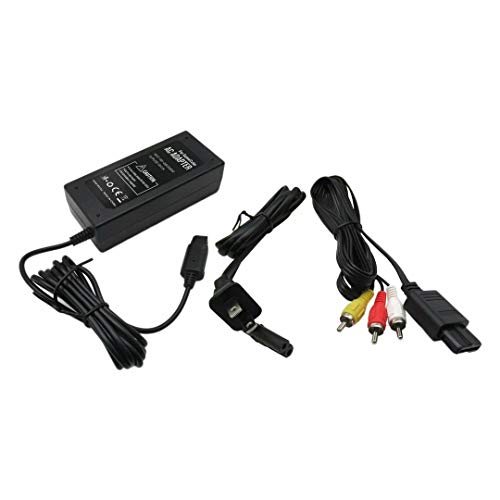 XIAMI AC Adapter Power Supply & amp; Audio Video A / V kabl odgovara za Nintendo GameCube Bundle GC Charger Lot