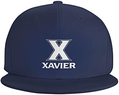 Parndeok Xavier univerzitetski šeširi za muškarce ravne kape ugrađene Hiphop Rap podesivi Bejzbol kamiondžija Tata šešir