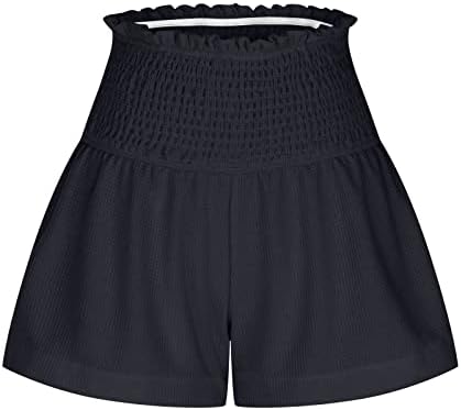 Ženske atletske kratke hlače Elastične kratke hlače Brze suhe kratke hlače za struku Pleted Shorts Comfy