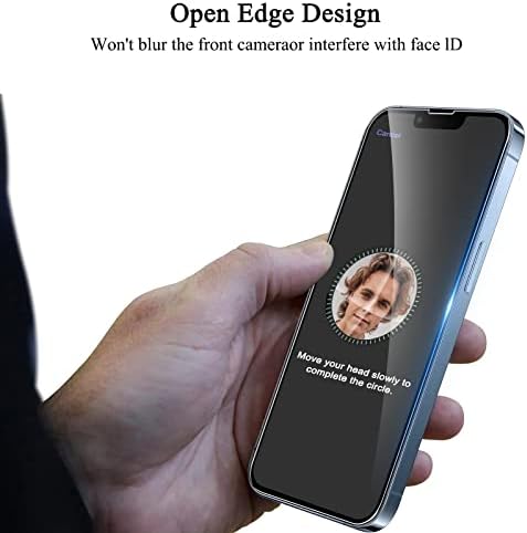 WYQLTD [3 pakovanje] za iPhone 14 Plus zaštitnik ekrana, kaljeno staklo 9h tvrdoća ogrebotina i jednostavna