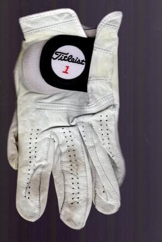 Bernhard Langer ruka potpisana i korištena rukavica za Golf+COA 2x Masters Champion - rukavice za Golf s