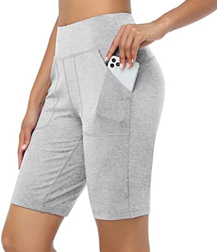 Besmljeni 7 ženski atletske kratke hlače 5 / 8 / 10 Nepouzmi Bermuda kratke hlače za vježbanje trčanje joge
