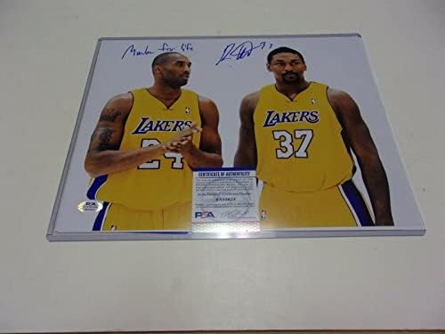 Ron Artest Metta Svjetski mir Lakers Mamba 4 Life PSA / DNA / COA potpisan 11x14 fotografija - AUTOGREM