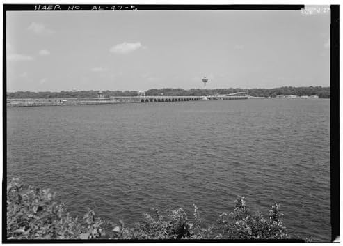 HistoricalFindings fotografija: Wilson Dam & hidroelektrana,Muscle Shoals,Colbert County,Alabama,AL,HAER,