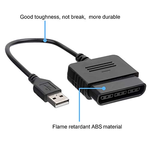 OSTENT USB 2.0 kontroler Gamepad džojstik Adapter za konvertor kabl za Sony PS1 PS2 žičani kontroler na