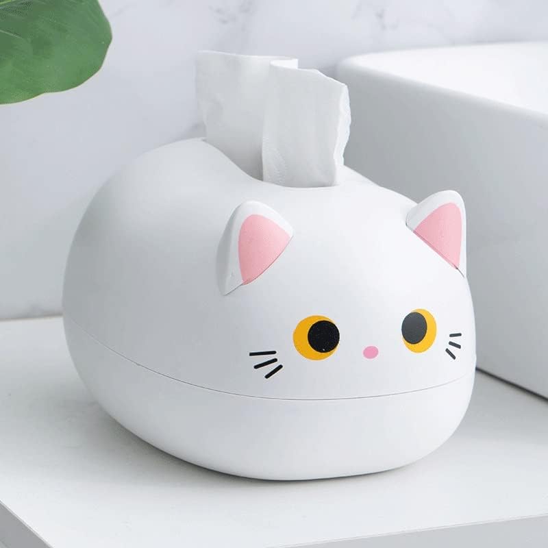 Renslat Mačke kutije za tkivo kuhinja Kuhinjska kutija za skladištenje u salvetu Desktop toaletni papir Home Decoration