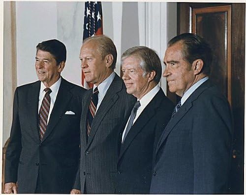 Četiri američka predsjednika Photo Reagan Ford Carter Nixon Photos 8x10