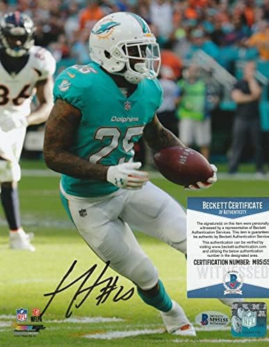 Xavien Howard Miami Dolphins Beckett Eventifikovana akcija potpisana 8x10 - autogramene NFL fotografije