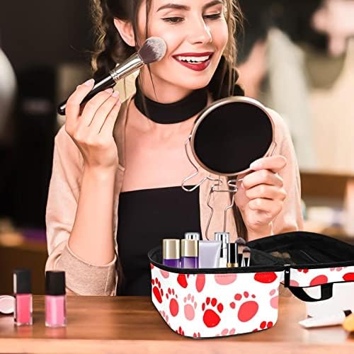 Yoyoamoy Travel Makeup Torba, vodootporna kozmetička toaletna torba sa ručicom, velika šminka za teen djevojke