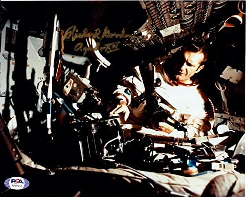 Richard Gordon potpisao je 8x10 fotografija PSA DNK AH07242 Apolon 12 astronaut - autogramene NFL fotografije