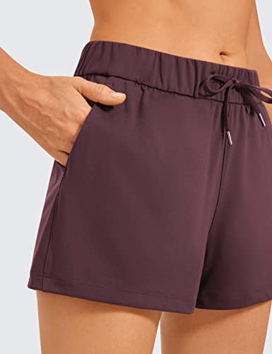 CRZ joga kratke hlače za žene, Stretch atletske kratke hlače, salon planinarenje trčanje casual Travel Golf