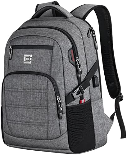 Bagsure Travel laptop ruksak, poslovni vodootporni laptop ruksak sa USB priključkom za punjenje, koledž