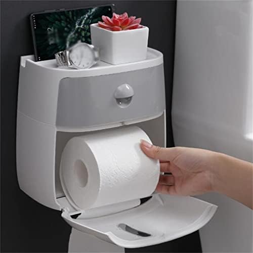 Ylyajy dvostruki sloj papirnati ručnik kutija za pohranu ostataka toaletna kutija za papir kući bez udaranja